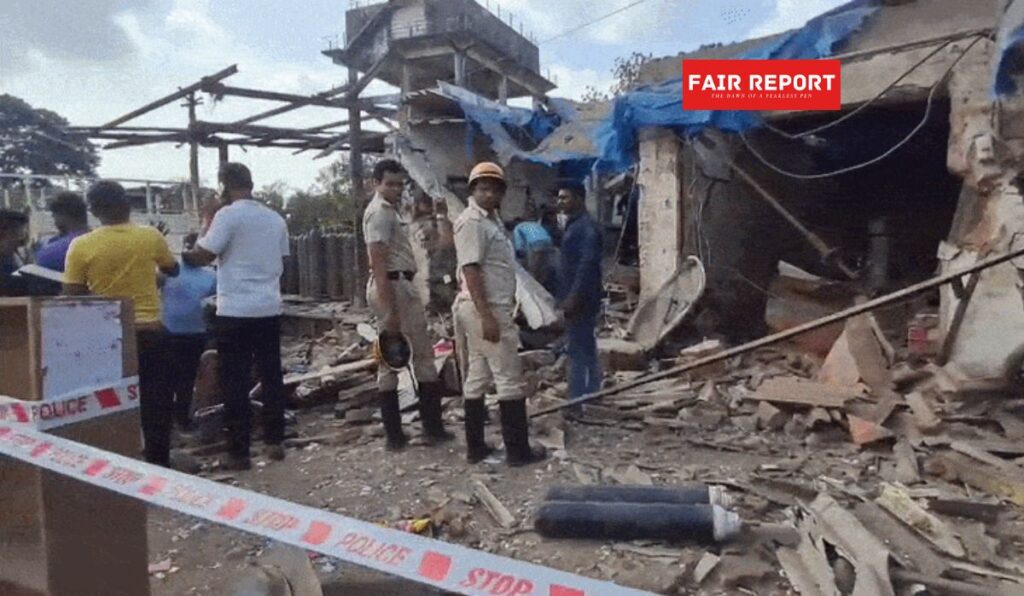 Silvassa Godown Cylinder Blast