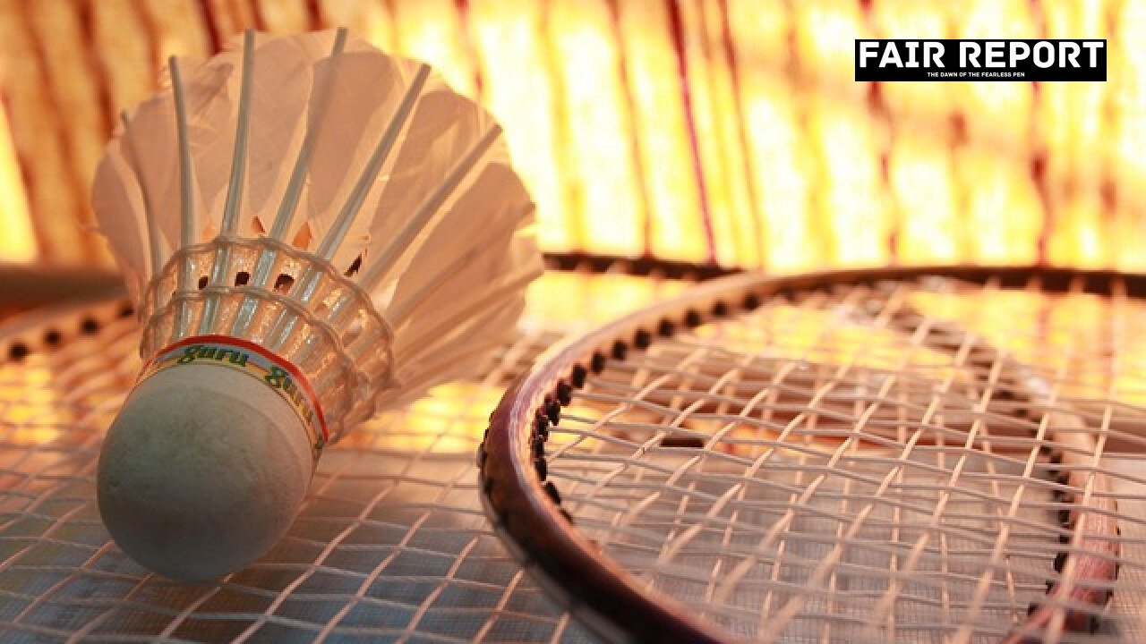 All India Sub Junior Ranking Badminton Tournament 2026: A badminton racket and shuttlecock on a court