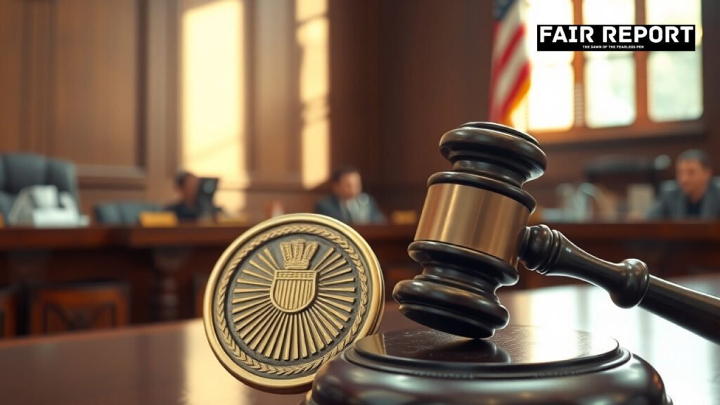 A close-up shot representing legal proceedings on Bengal voter inclusion in court