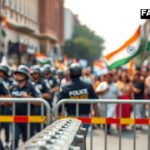 CJP Connaught Place Protest: Police Barricade