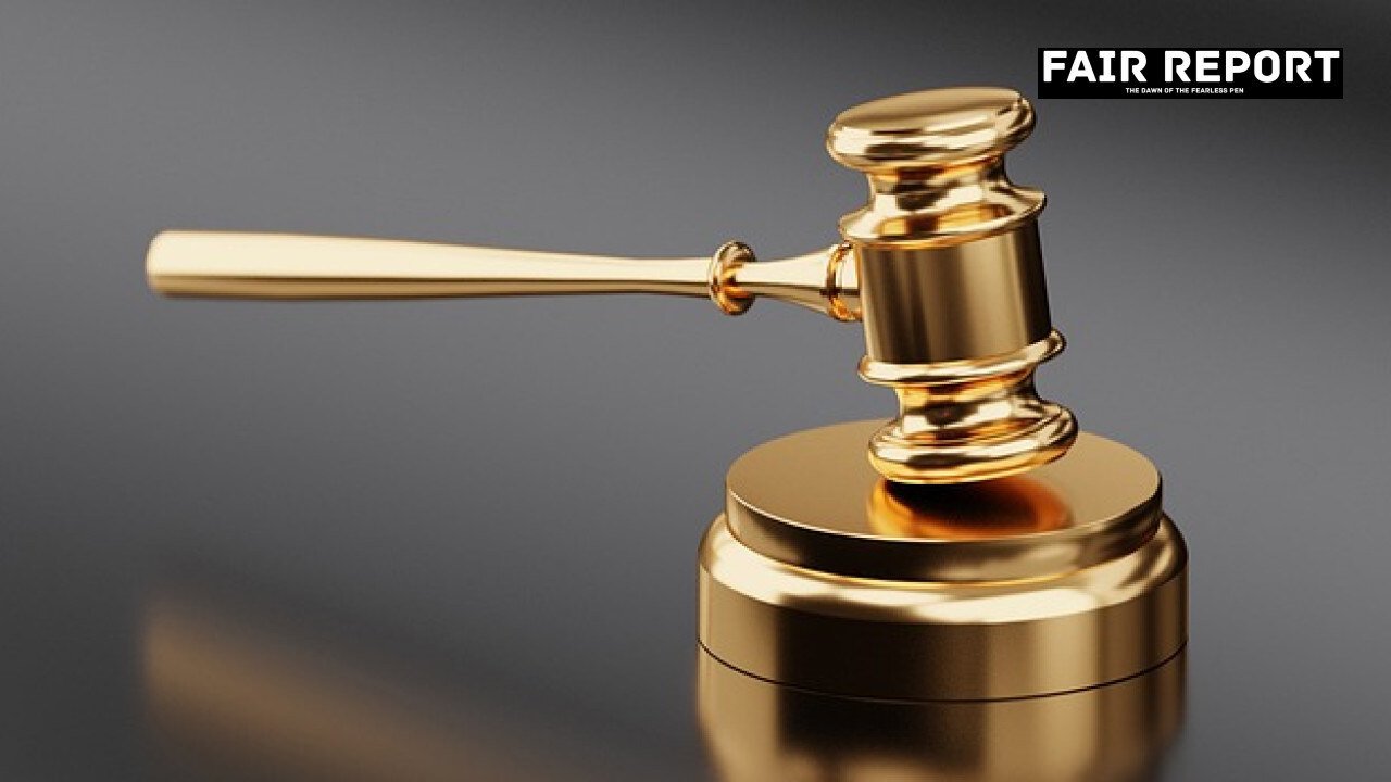A close-up of a passport and a judge's gavel representing the Delhi High Court visa ruling.