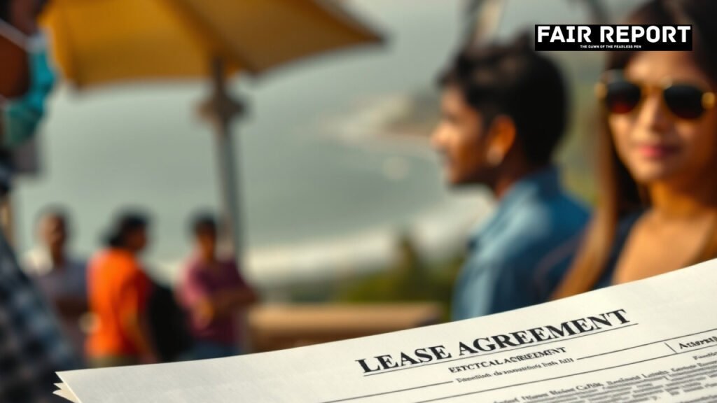 Dona Paula land lease scam document