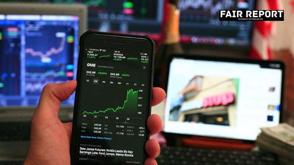 Trader’s hands on keyboard as easing oil prices boost Sensex and Nifty