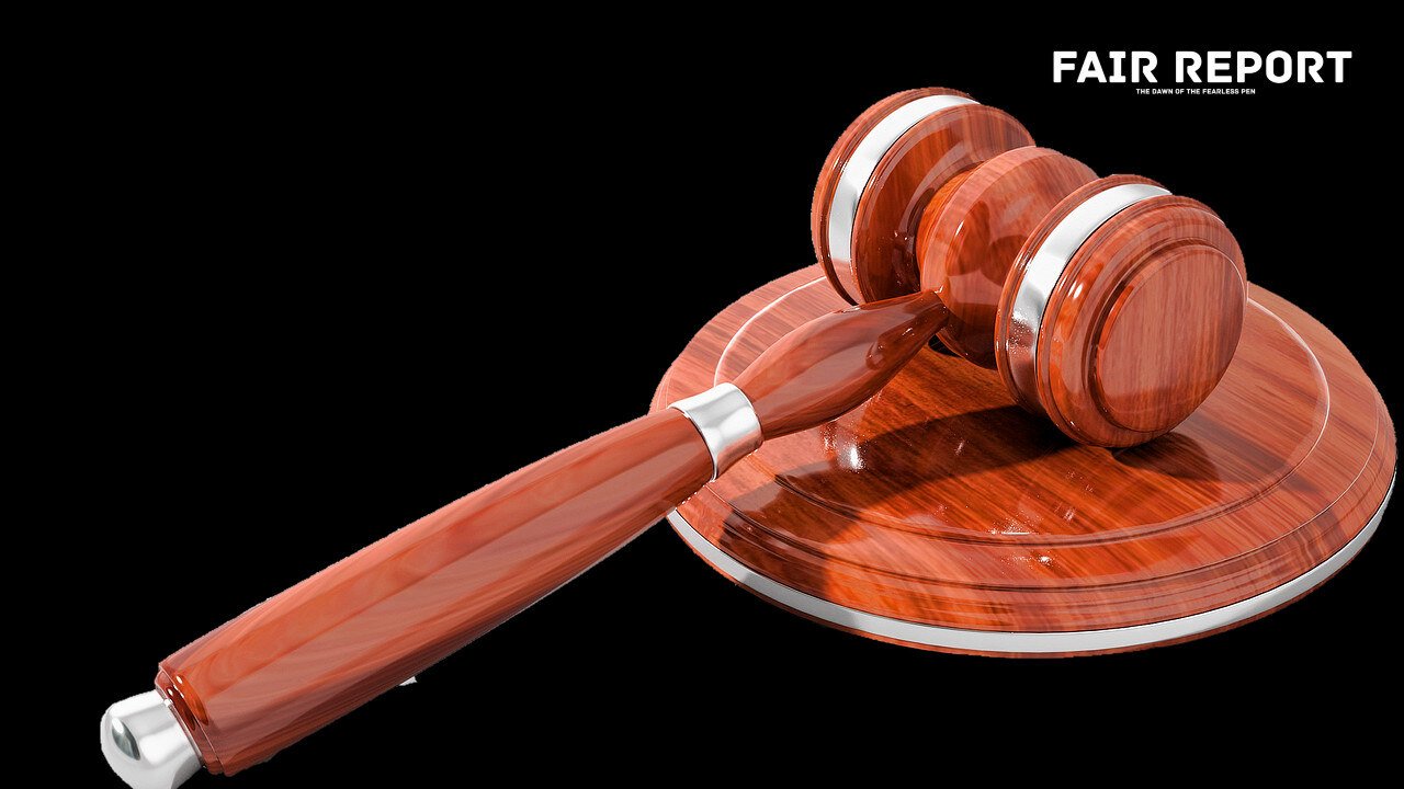 A judge's gavel representing legal proceedings in the Hunter Biden laptop inquiry