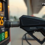 Fuel price hike at an Indian petrol pump