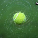 White cricket ball on wet turf during the India vs West Indies T20I series decider