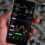 Trading screen showing IT stocks rally during Sensex surge