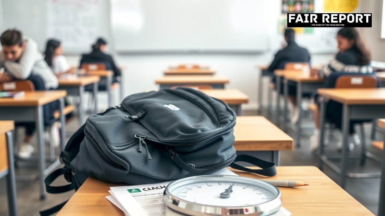 Student desk and study materials representing the Kota JEE aspirant injured incident