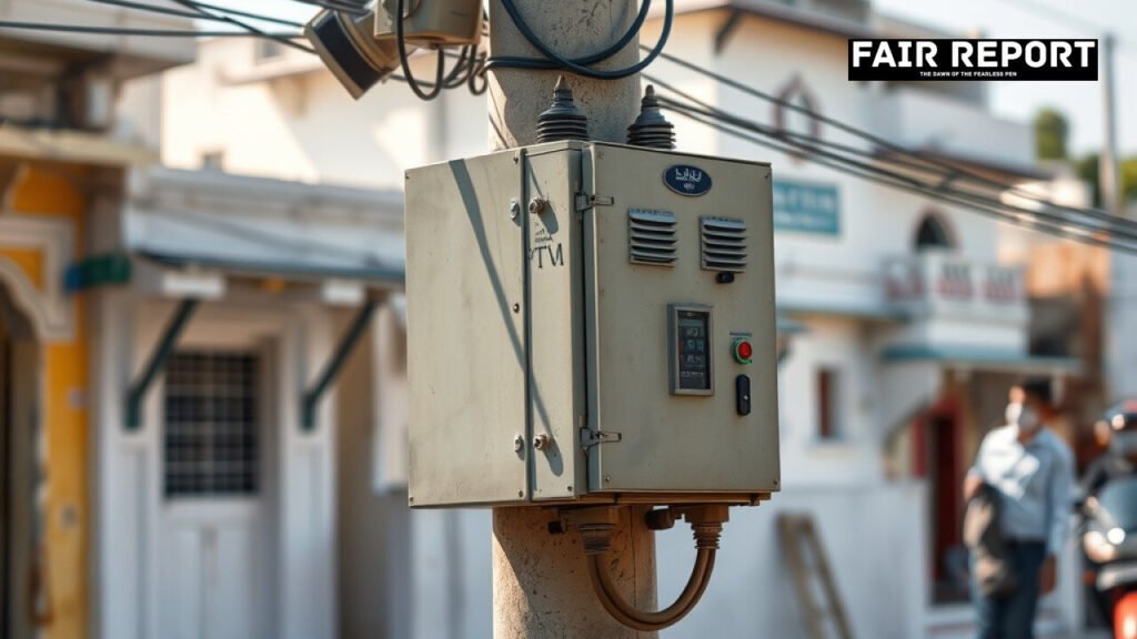 Power Cut in Udaipur maintenance work on utility poles