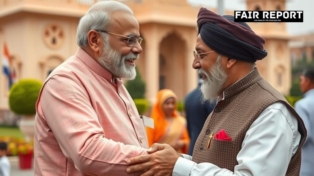 Rajasthan Leading State: PM Modi and CM Bhajanlal Sharma