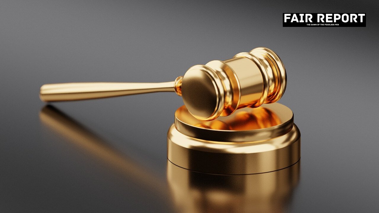 Judge's gavel symbolising RSS march approval court order