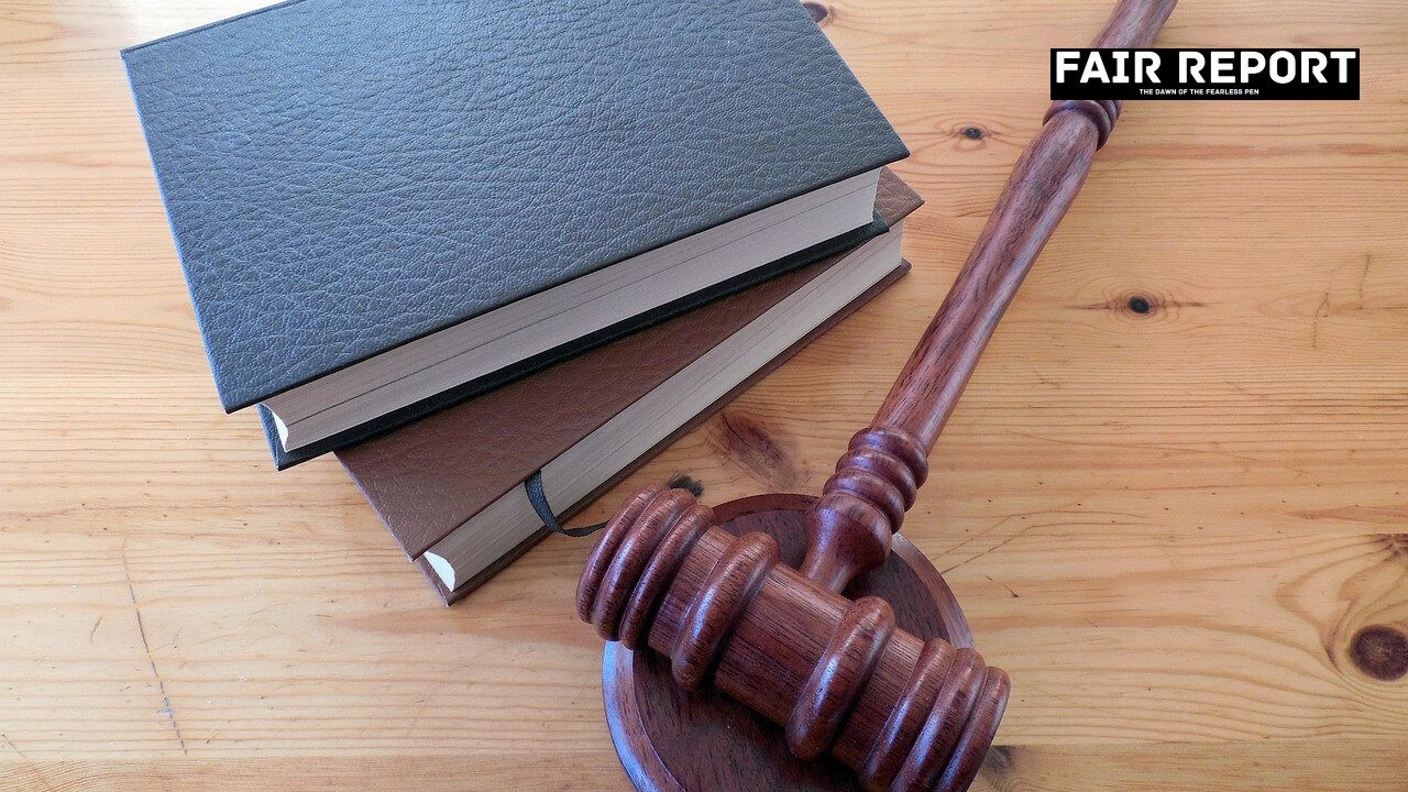 A judge's gavel on a desk symbolizing the Supreme Court decision on BC reservations in Andhra Pradesh.