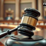 Judge's gavel symbolizing death penalty commutation debate in India