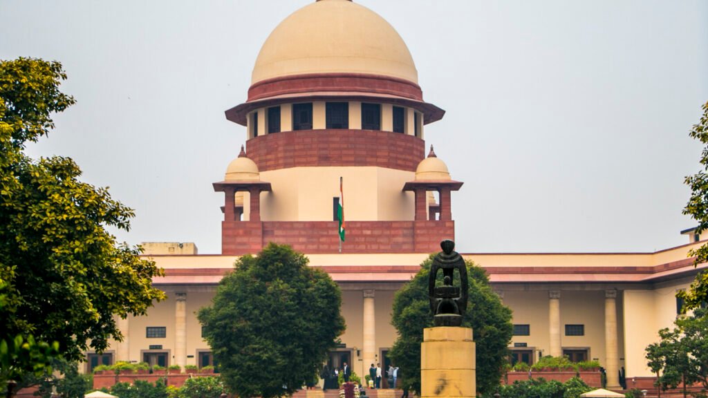 A police vehicle on patrol as the Supreme Court seeks a Delhi Police response on recent assault cases.