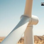 A wind turbine in Rajasthan representing the new clean energy capacity commissioned by UltraTech Cement.